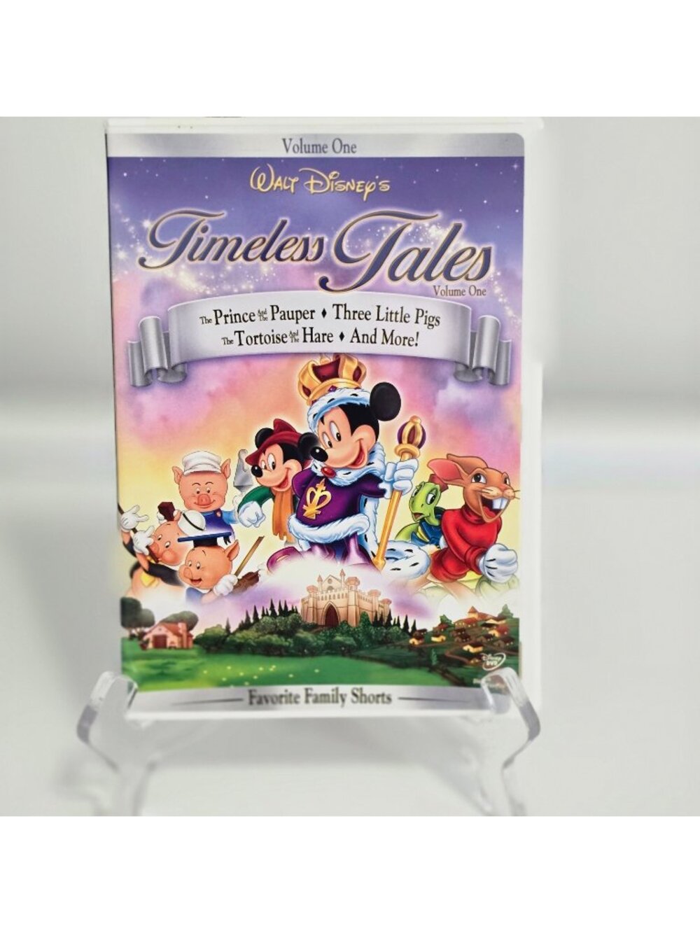 Timeless Tales: Volume One DVD 2005  Disney  Prince Pauper  Tortoise Hare